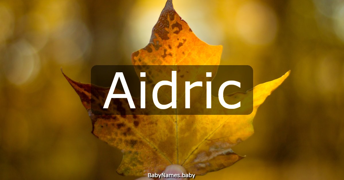 Aidric