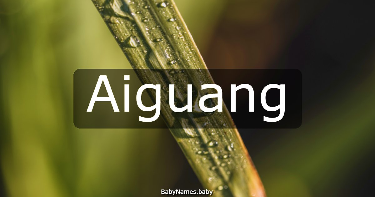 Aiguang