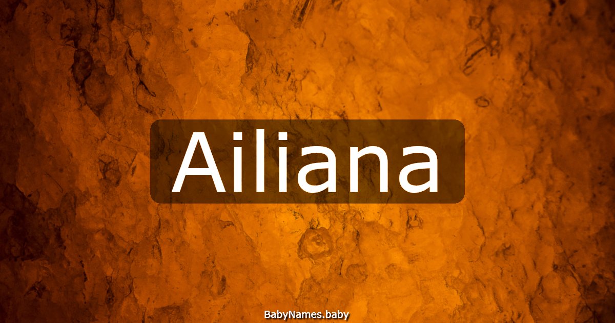 Ailiana