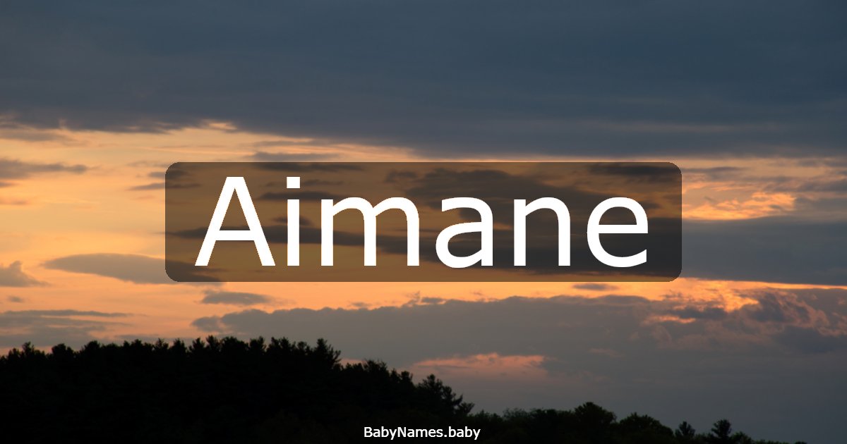 Aimane