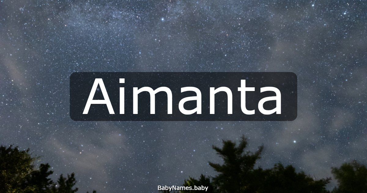 Aimanta