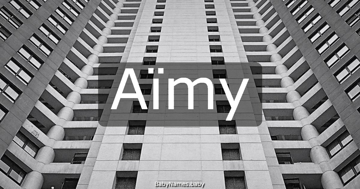 Aïmy