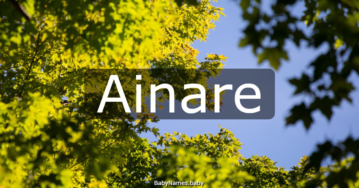 Ainare
