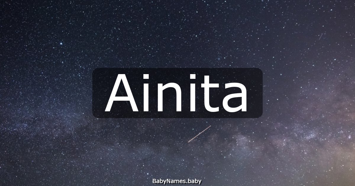 Ainita
