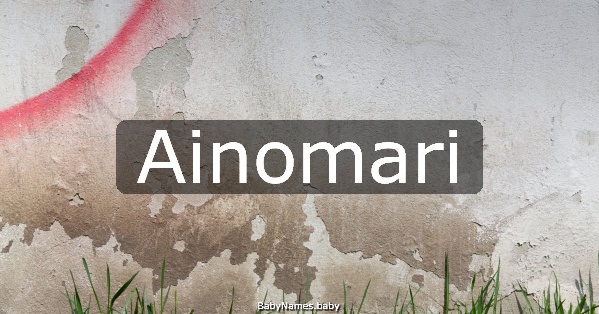 Ainomari