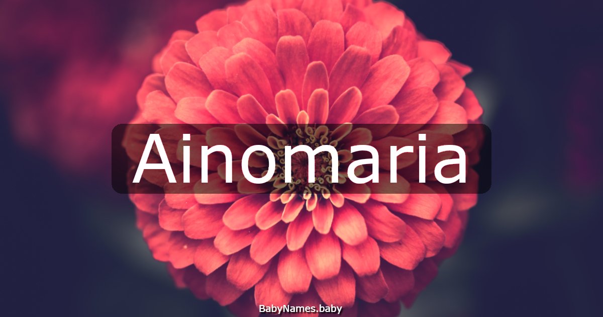 Ainomaria