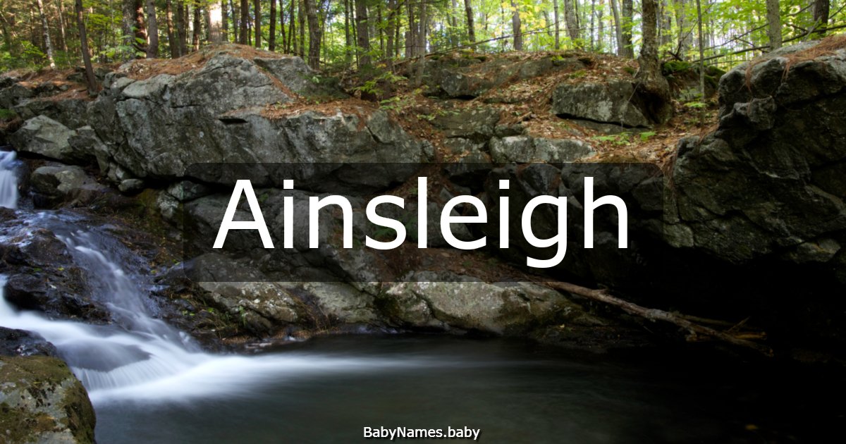 Ainsleigh