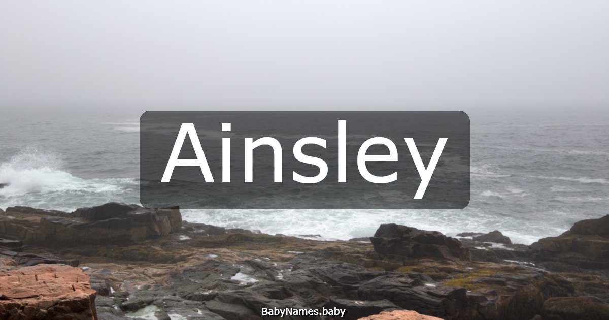 Ainsley