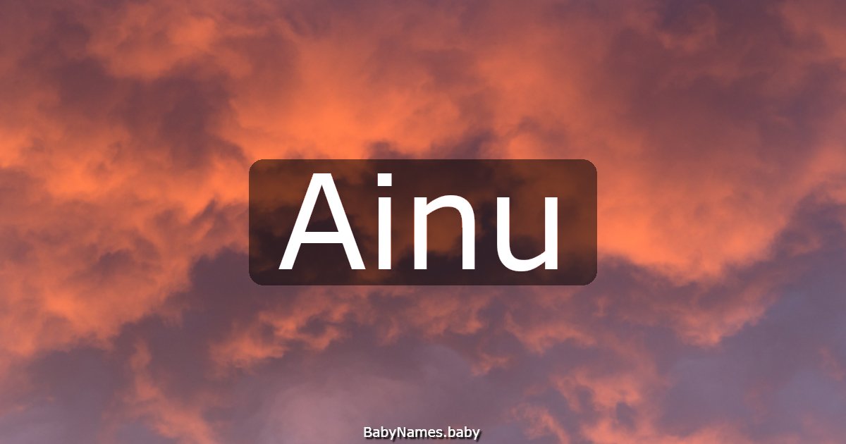 Ainu