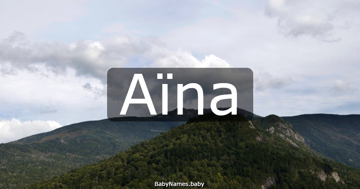 Aïna
