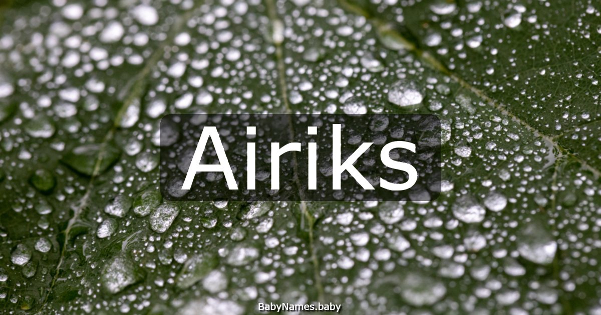 Airiks