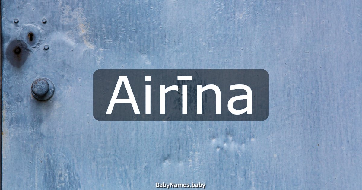Airīna