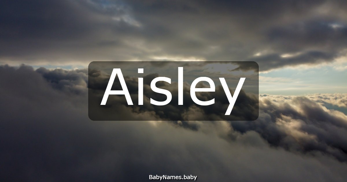 Aisley