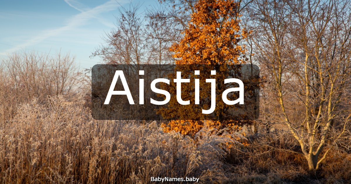 Aistija
