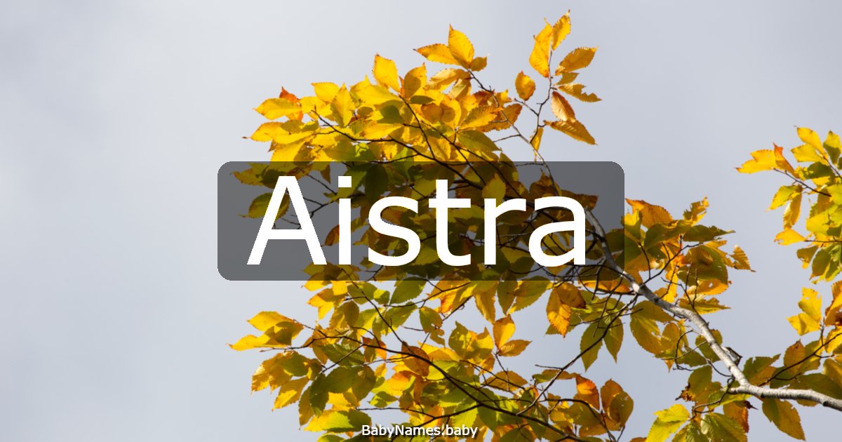 Aistra