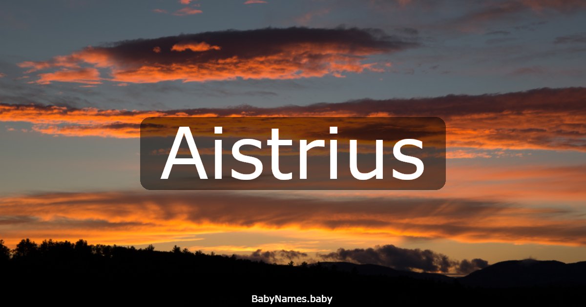 Aistrius