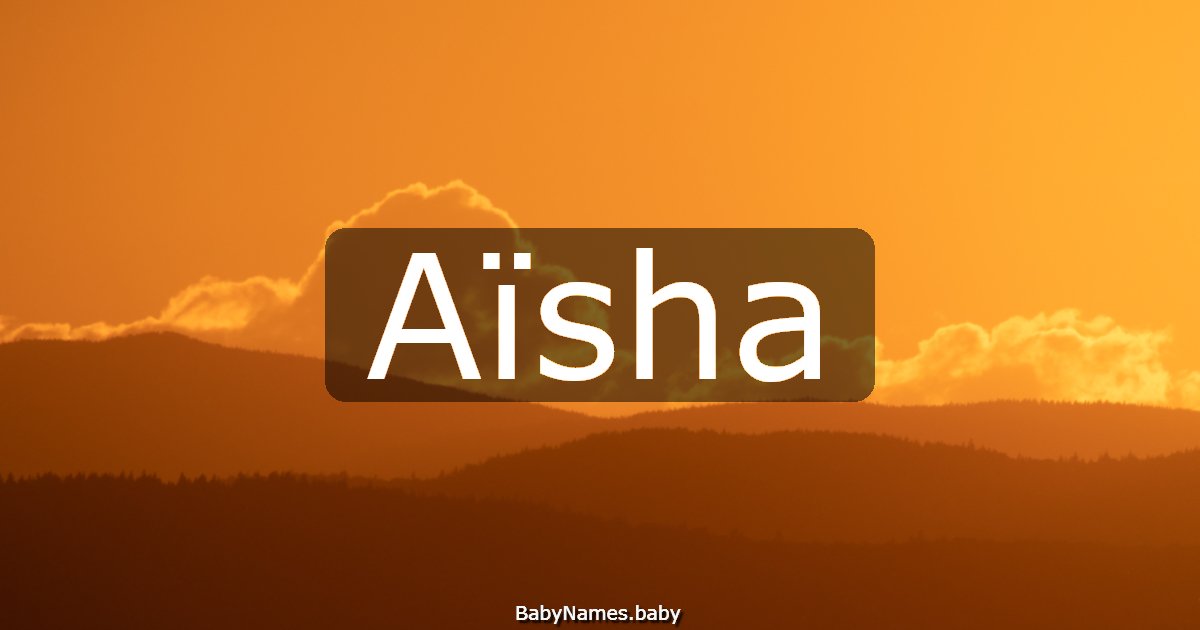 Aïsha