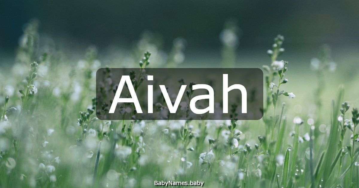 Aivah