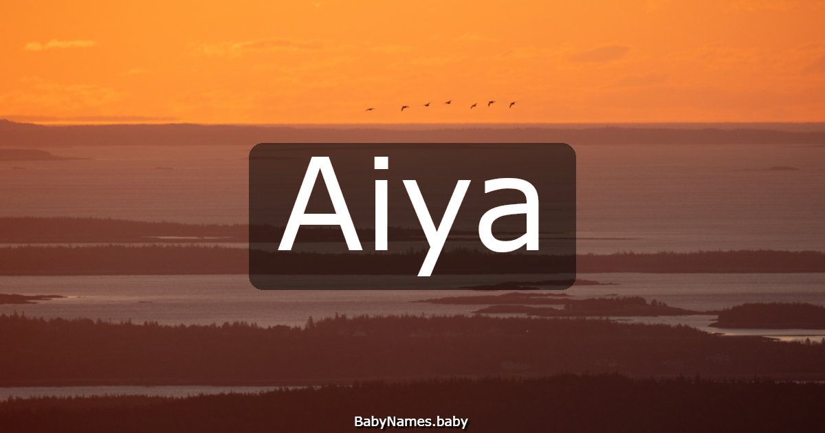 Aiya