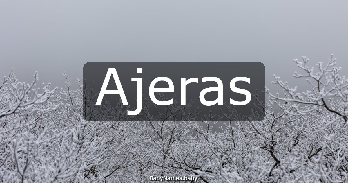Ajeras