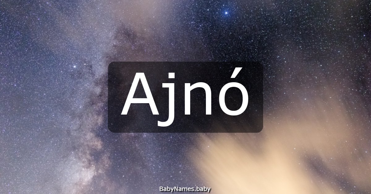 Ajnó