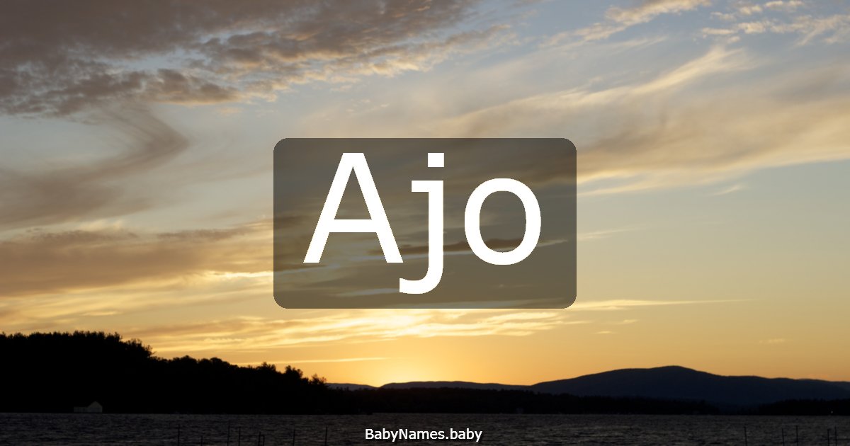 Ajo