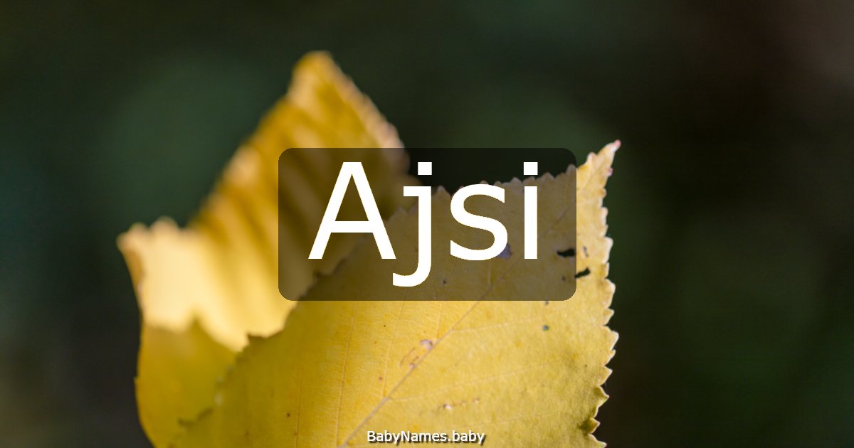 Ajsi