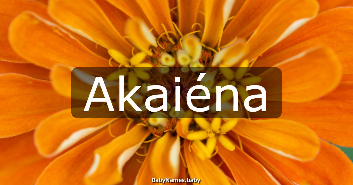 Akaiéna
