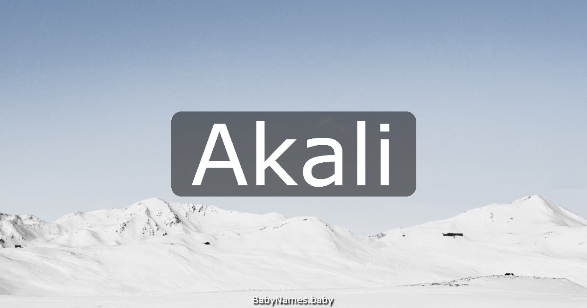 Akali