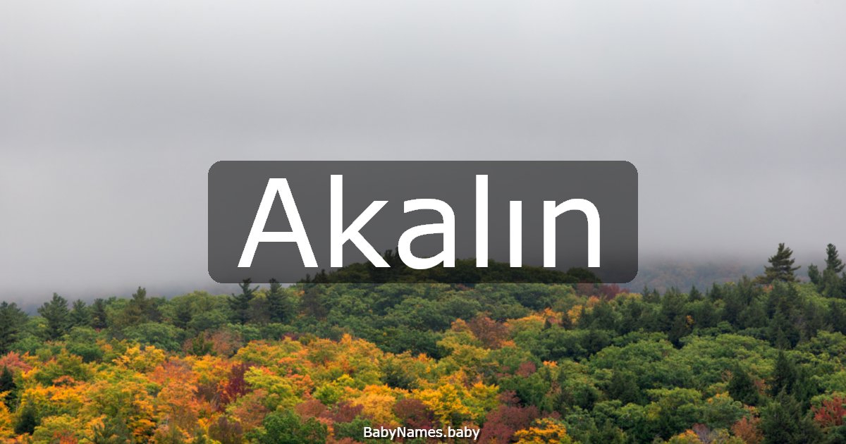 Akalın
