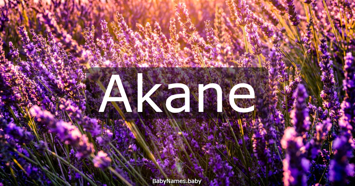 Akane