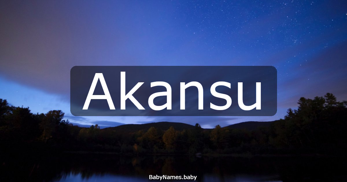 Akansu