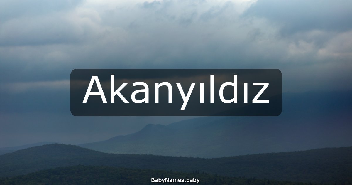 Akanyıldız