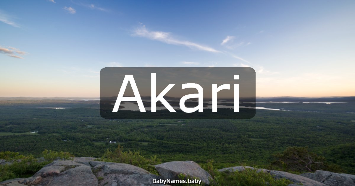 Akari