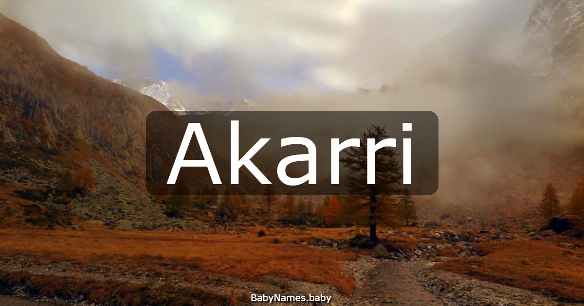 Akarri