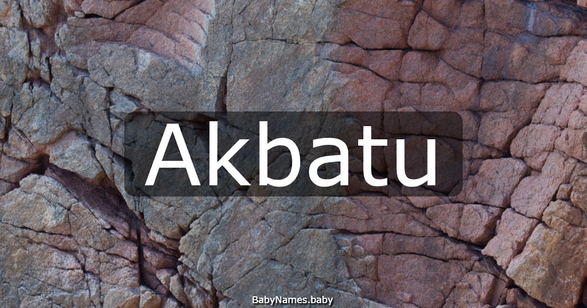 Akbatu