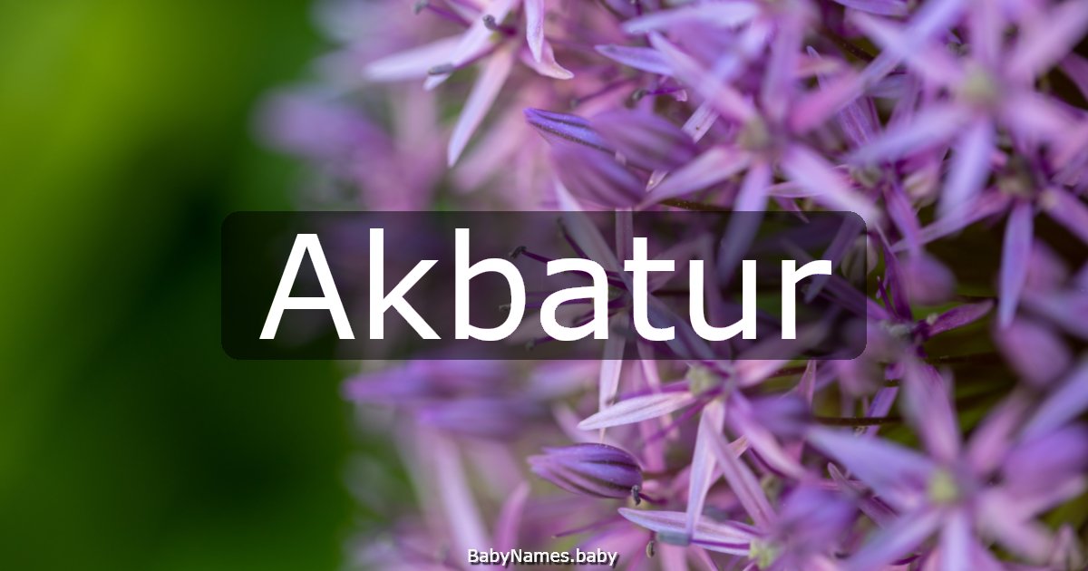 Akbatur