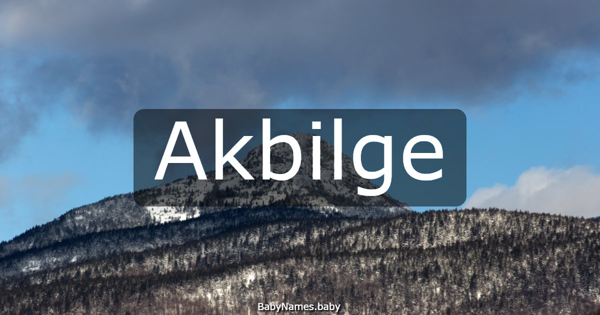 Akbilge