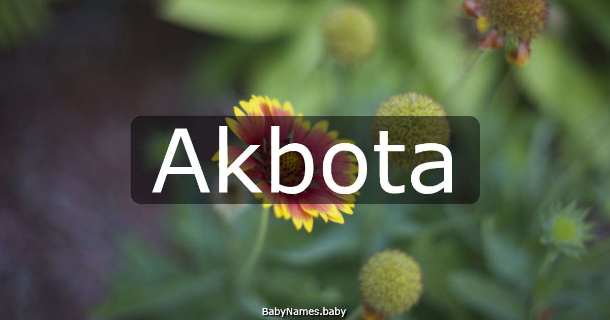 Akbota