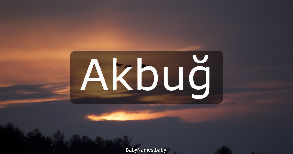 Akbuğ