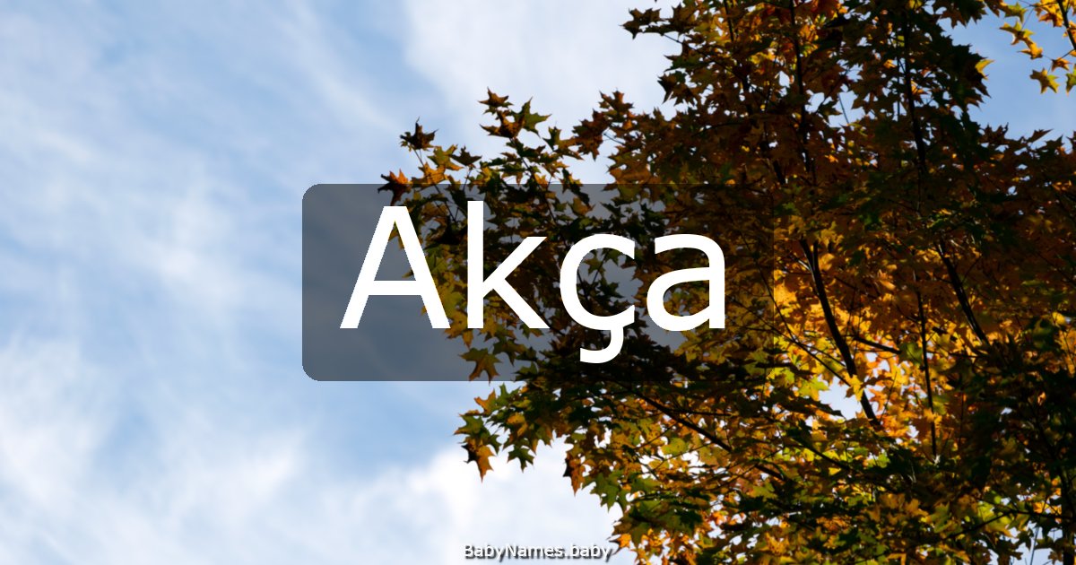 Akça