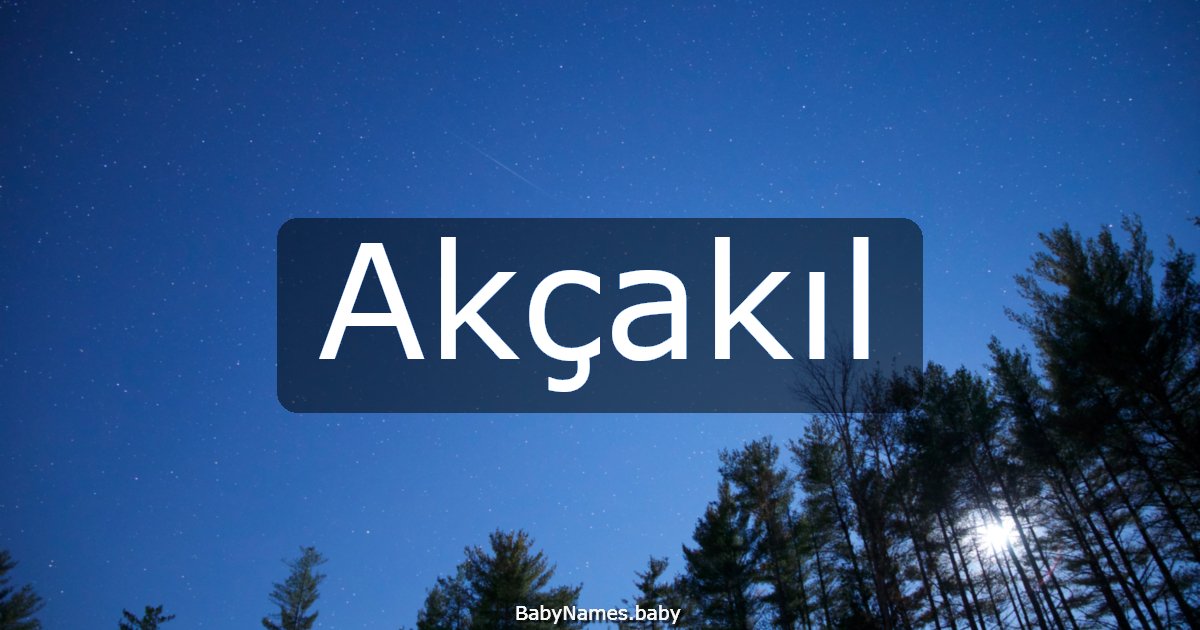 Akçakıl