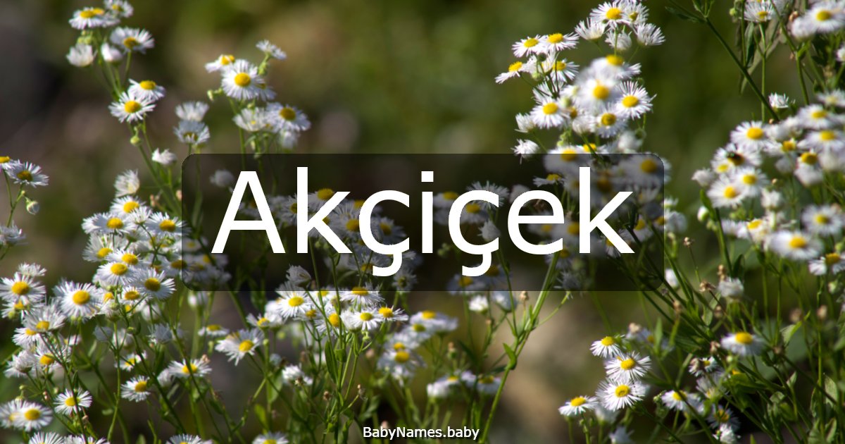 Akçiçek