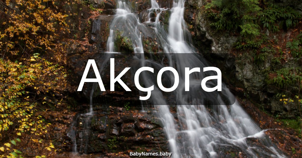 Akçora