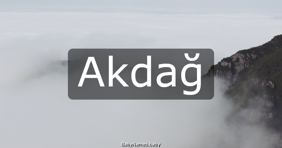 Akdağ