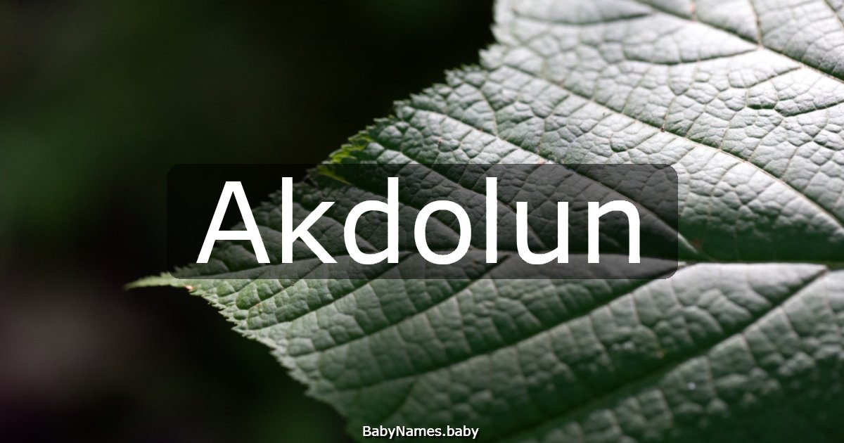 Akdolun