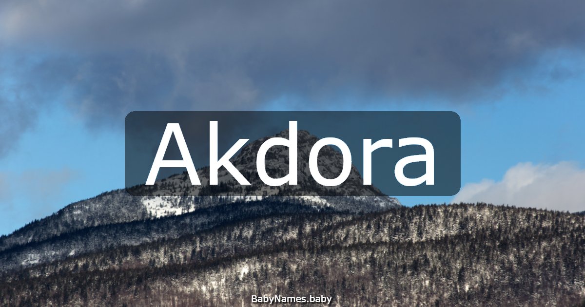 Akdora