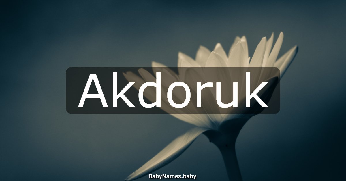 Akdoruk