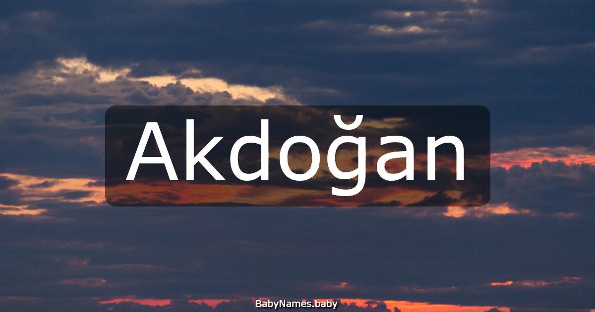 Akdoğan