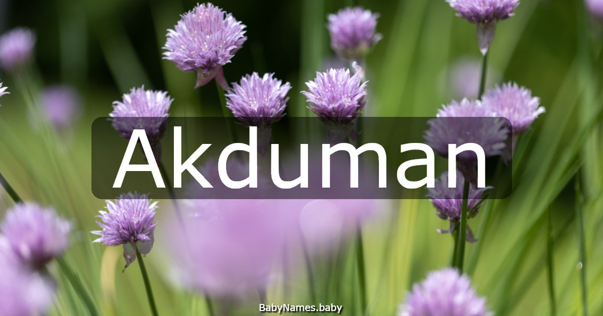 Akduman